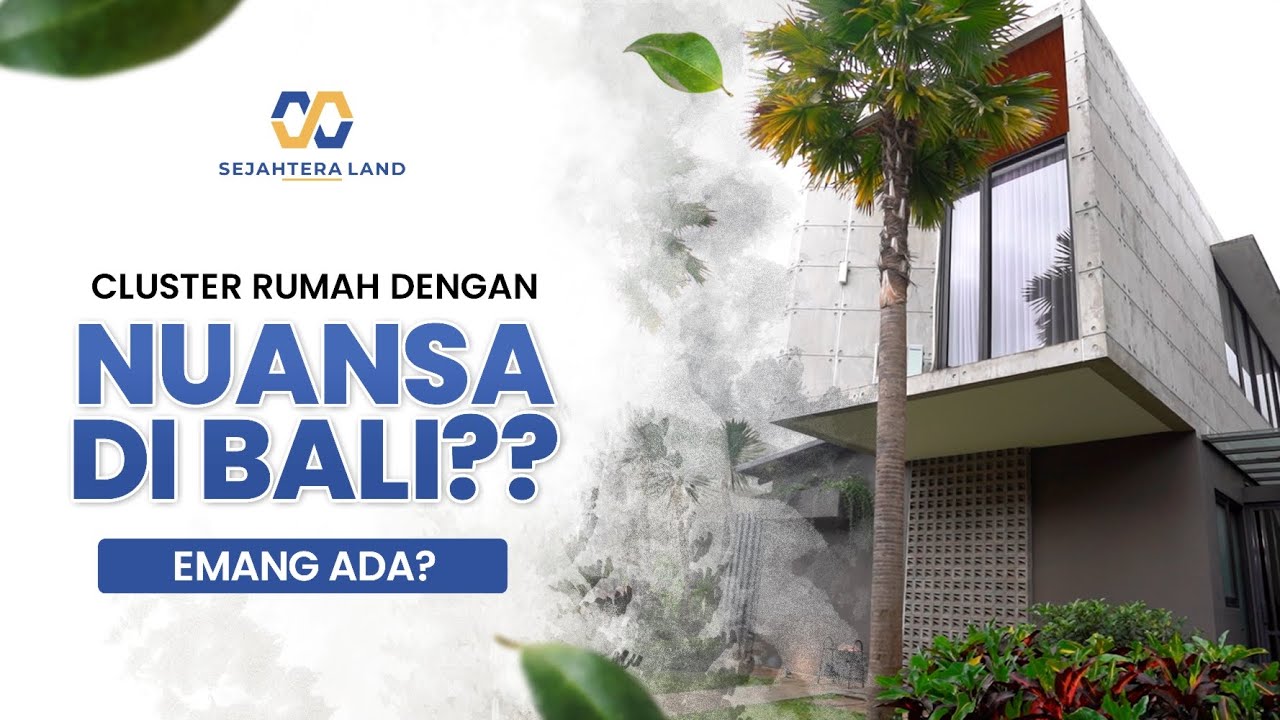 Kingspark 8 Villa : Cluster Rumah Dengan Nuansa Seperti Di Bali - YouTube