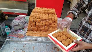 lohri sweets in amritsar# desi ghee khajoor# lohri festival sweets# youtube