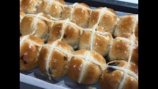 Easter hot cross bun recipe 復活節十字架包