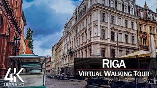 【4K 60fps】VIRTUAL WALKING TOUR: 🚶 «Riga - Latvia 2021» 🎧 Binaural Sounds 📺 Ultra HD (2160p TV)