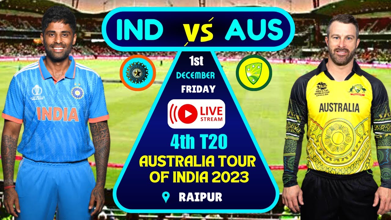 🔴 Live: India Vs Australia | IND Vs AUS Match Today | AUS Vs IND 4th ...