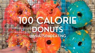 100 calorie donuts, only 12g carbs \u0026 13g protein!