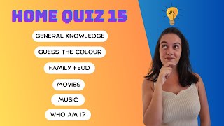 Home quiz 15