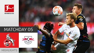 1. FC Köln - RB Leipzig 1-1 | Highlights | Matchday 5 – Bundesliga 2021/22