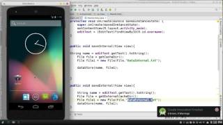 141 Android Studio Store Cache internal & External