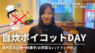 【ご飯作らない申請中Vlog】夫の職場閉鎖中/職場なし/在宅ワーク/素朴すぎる日常