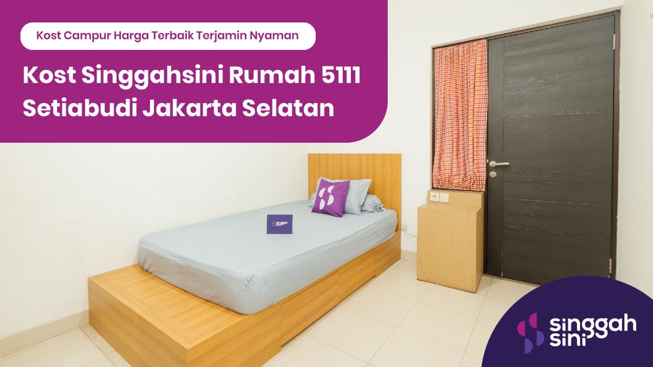 Kost Singgahsini Rumah 5111 Setiabudi Jakarta Selatan - YouTube