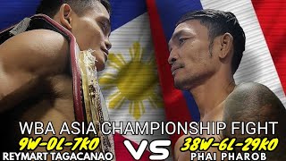 DEC 21 2024: Reymart Tagacanao (PHILIPPINES) Vs Phai Pharob (THAILAND) Fullfight Highlights 2024.