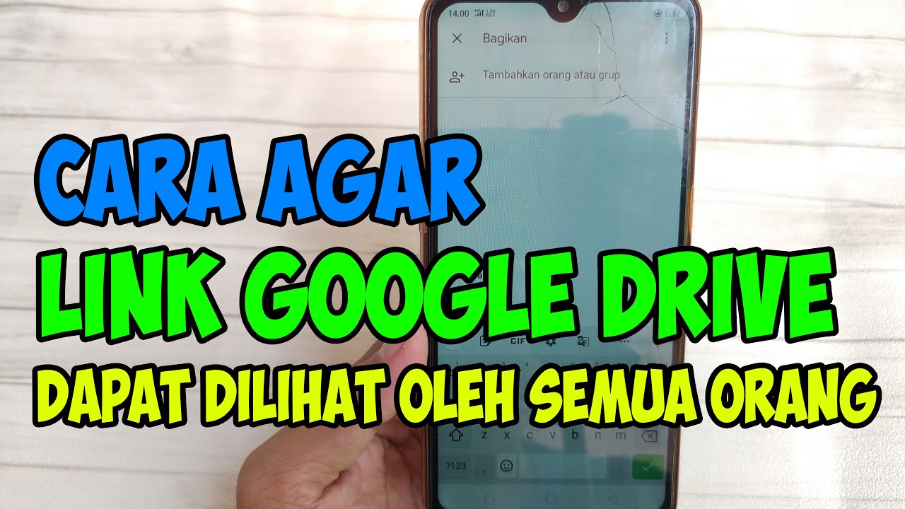 Cara Membagikan Link Google Drive Agar Bisa Dilihat Oleh Semua Orang ...