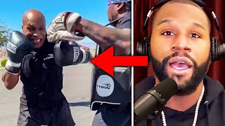 "THIS IS SAD TO WATCH" Floyd Mayweather REACTS To Mike Tyson NEW Training Footage At 57 Years Old