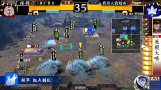 バードの戦国大戦　６戦目　【１８国】独眼竜の覇道ＶＳ暗黒檄雷