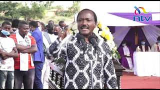 Kalembe Ndile burial: Those who owe him should pay, says Kalonzo