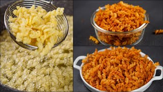 CRISPY FRIED PASTA RECIPE | TEA TIME SNACKS | CRUNCHY PASTA SNACKS | PASTA CRACKERS | N'Oven Foods