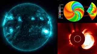 MASSIVE Solar Storms After Sun Fires 10 Solar Flares!