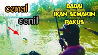 MANCING DI WKO SERASA DI WGM❗DUNGPRING IKAN MAKAN RAKUS DISAAT BADAI