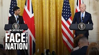 Biden, U.K. Prime Minister Rishi Sunak speak after meeting at White House | full video
