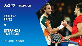 Taylor Fritz v Stefanos Tsitsipas Full Match | Australian Open 2022 Fourth Round