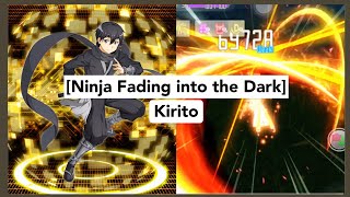 【SAOIF】[Ninja Fading into the Dark] Kirito (Fire | Slash | All Foes | Burst) Skill Animation