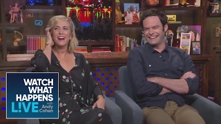 Arnold Schwarzenegger Revealed! feat. Bill Hader \u0026 Kristen Wiig | WWHL