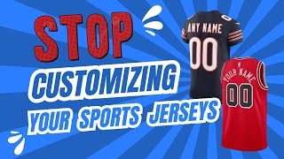 STOP Wasting Money: Why Custom Sports Jerseys Are A Bad Investment