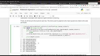 AdaBoost Regression with Python