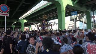 2024.6.16(日)【8年ぶり】浦安三社祭 (豊受神社⑧) 神輿 地すり 千葉県浦安市