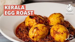 Kerala Egg Roast Recipe | Spicy Egg Roast | Malabar Cuisine | Egg Curry Recipes | Cookd