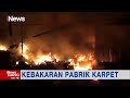 Pabrik Pembuat Karpet di Tangerang Ludes Dilahap Api #iNewsSiang 29/05