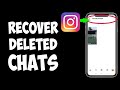 How to Recover Deleted Chats On Instagram Data Recovery