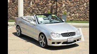 2004 Mercedes-Benz CLK-Class CLK 500 Cabriolet 2D with - $17,888