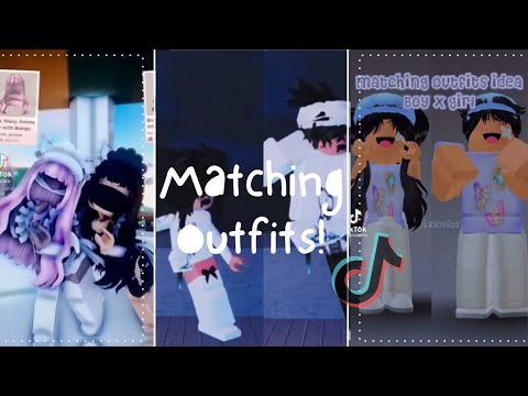 Roblox Matching Outfit Ideas! [Part 1] - YouTube