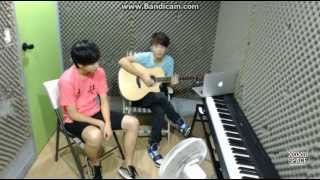 130713 SEVENTEEN Jisoo \u0026 Junghan vocal practice A FOOL OF TEARS by BIGBANG