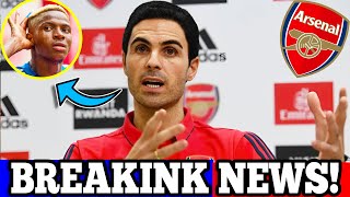 🛑 URGENT! OUT THIS MORNING! IMPRESSIVE! BIG NEWS IN GUNNERS!! ARSENAL NEWS!