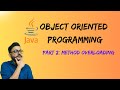 Java OOP Part 2: Method Overloading