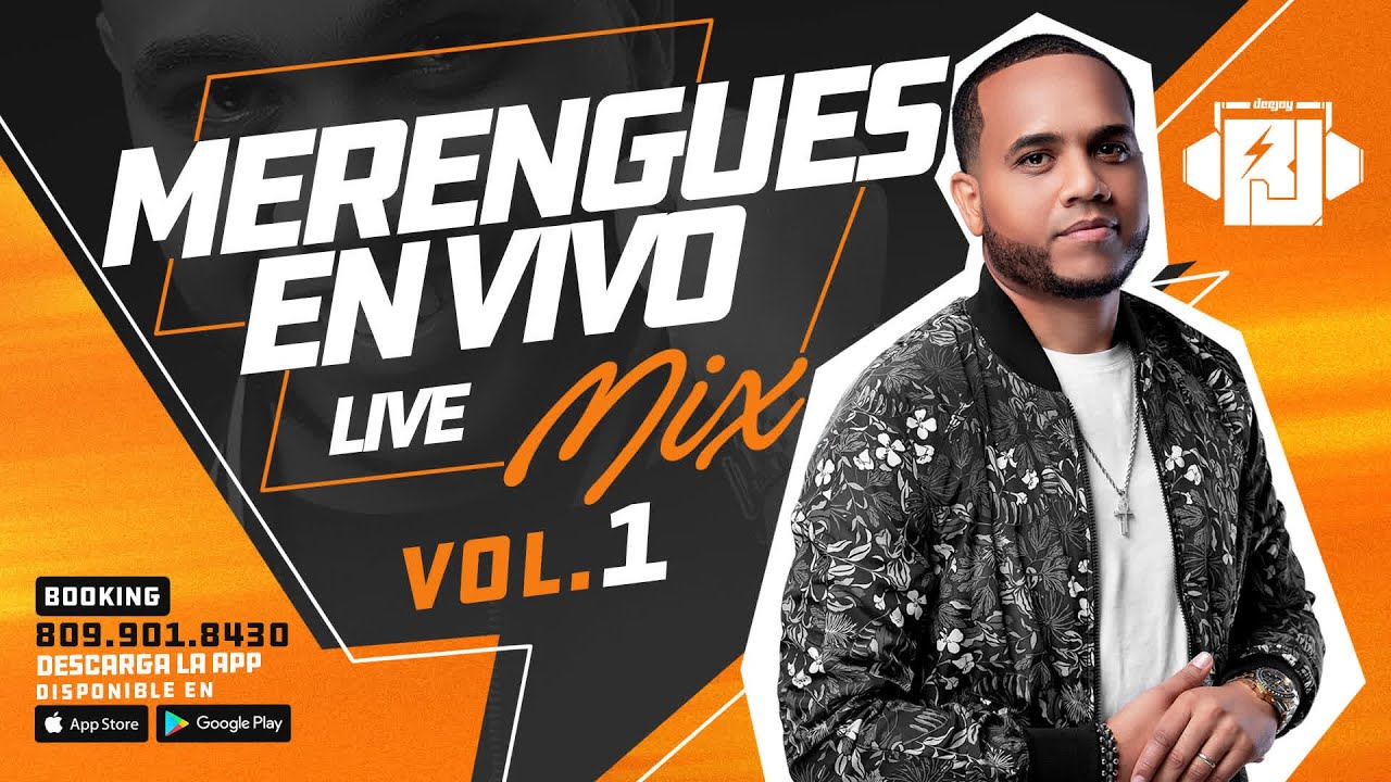 MERENGUES EN VIVO 🎶 Live Mix Vol.1 - DJ RJ #ComoEnElClub #App📲 - YouTube