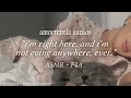 Soft Girlfriend Calms Your Anxious Thoughts | Protective & Reassuring | Sleep Aid