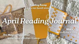 April Reading Journal Update | Magical Readathon, Reading Review, and Getting a Bingo!