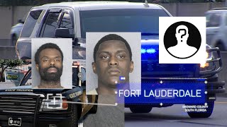 Young hood dudes crash Stolen Mercedes Benz flipped by Florida Troopers, just got out of jail