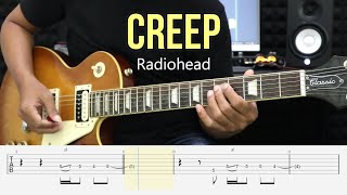 Creep - Radiohead - Guitar Instrumental Cover + Tab