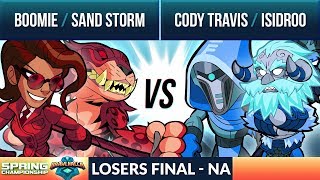 Sandstorm & Boomie vs Cody Travis & Isidroo - Losers Final - Spring Championship NA 2v2