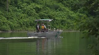 Crews search for missing swimmer in the Delaware River