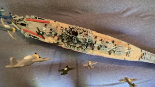 Sinking of the Yamato (Part II) | Stop Motion