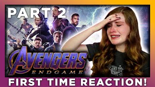 AVENGERS: ENDGAME PART 2 (I AM NOT OK!!!) - MOVIE REACTION - FIRST TIME WATCHING