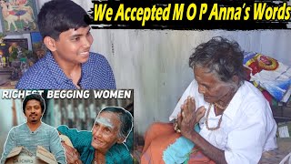 We accepted @itsvedha  anna's word's ❤️ |Life changing richest begging women on street | vor