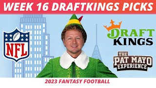 2023 NFL Week 16 DraftKings Picks, Lineup Strategy, Ownership | Christmas Day DraftKings Picks