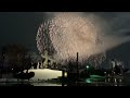 【4k】長岡雪しか祭り2023　長岡花火「雪花火」nagaoka snow fireworks japan