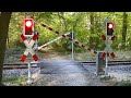 Spoorwegovergang Bad Bentheim (D) // Railroad crossing // Bahnübergang