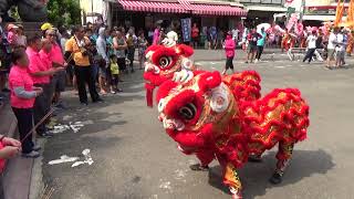 (振宗藝術團-舞龍 舞獅 跳鼓陣、青奇社落地吹、大轎 佛祖媽 聖駕)2019/8/11(日)高雄茄萣區 下茄萣 太皇殿 日月太陽星君 列位眾神 往 高雄大崗山 超峰寺 進香 回鑾遶境5