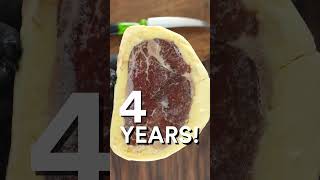 4yrs BUTTER Dry-Aged Steak, we ate it!