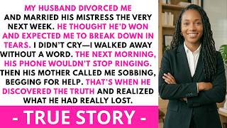 My Husband Divorced Me And Married His Mistress—Then He Panicked... | Fluffy Revenge